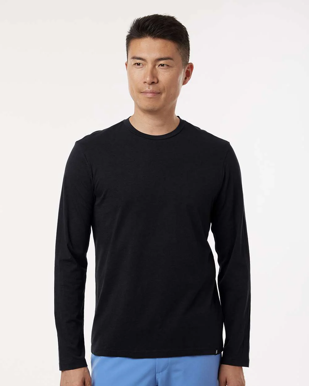 Jaanuu-M30002U-RegenX Cotton Underscrub Long Sleeve T-Shirt - Image 4