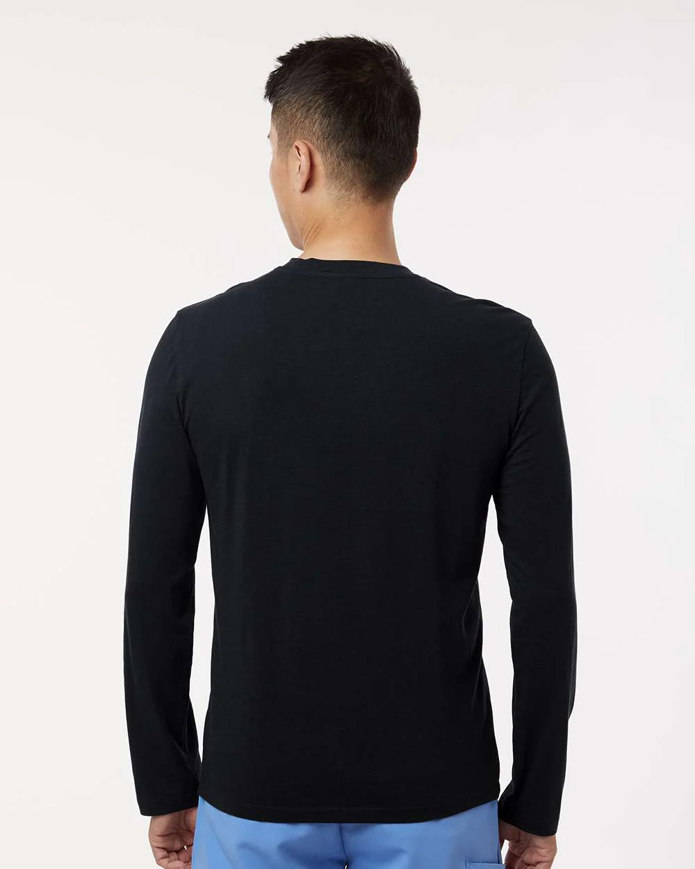 Jaanuu-M30002U-RegenX Cotton Underscrub Long Sleeve T-Shirt - Image 6