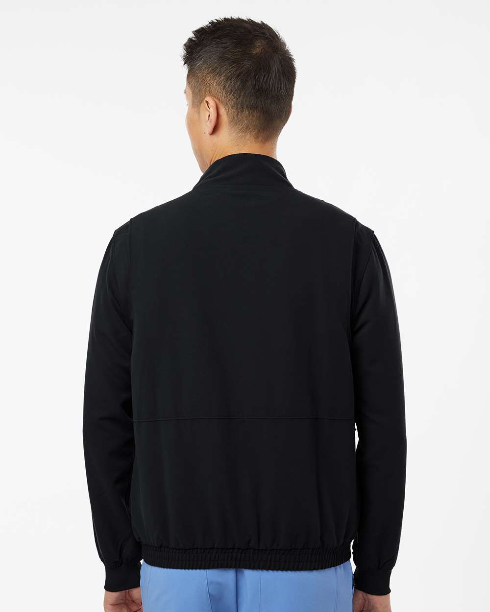 Jaanuu-M60001-Wolfe Everyday Full-Zip 6-Pocket Scrub Jacket - Image 6