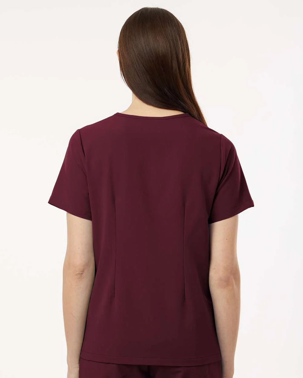 Jaanuu-W10001-Women's Rhena Essential 1-Pocket Scrub V-Neck Top - Image 13