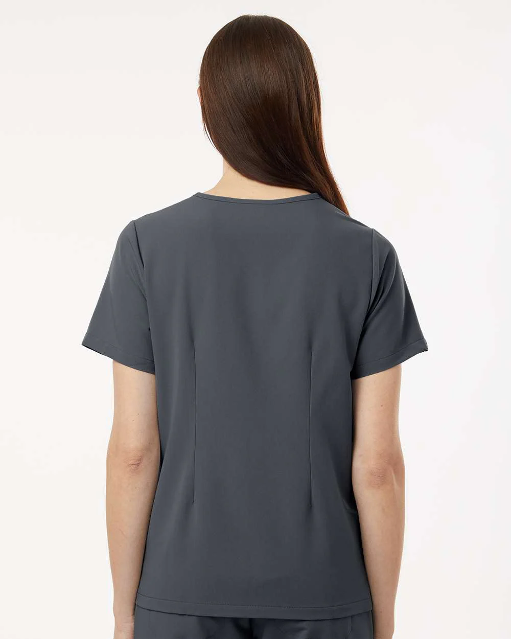 Jaanuu-W10001-Women's Rhena Essential 1-Pocket Scrub V-Neck Top - Image 19