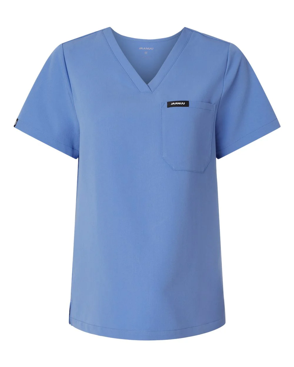 Jaanuu-W10001-Women's Rhena Essential 1-Pocket Scrub V-Neck Top - Image 20