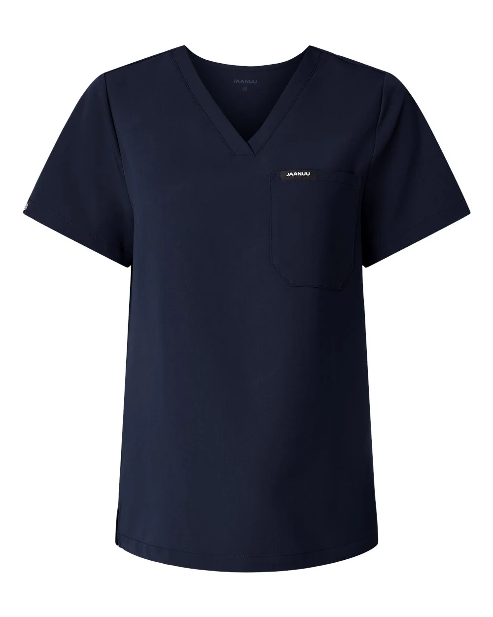 Jaanuu-W10001-Women's Rhena Essential 1-Pocket Scrub V-Neck Top - Image 26