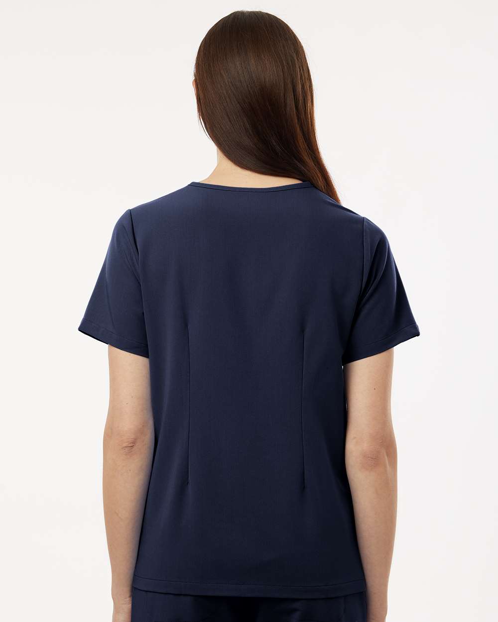Jaanuu-W10001-Women's Rhena Essential 1-Pocket Scrub V-Neck Top - Image 31