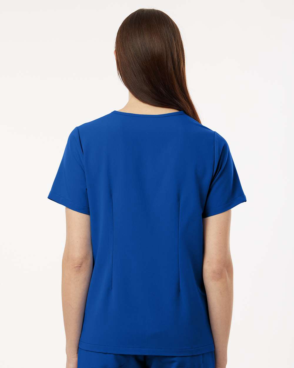 Jaanuu-W10001-Women's Rhena Essential 1-Pocket Scrub V-Neck Top - Image 37