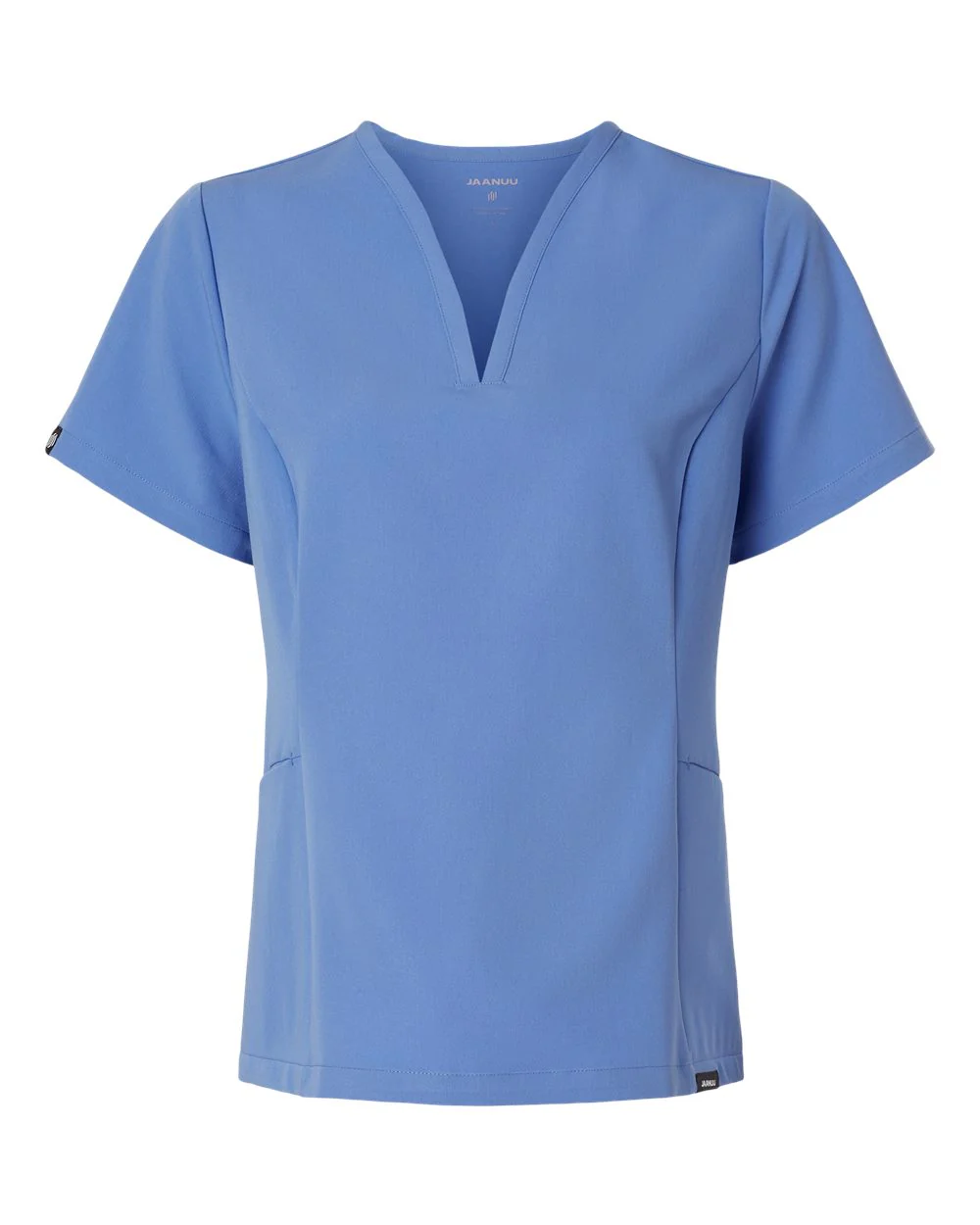 Jaanuu-W10003-Women's Calix Fit & Flare Scrub V-Neck Top - Image 20