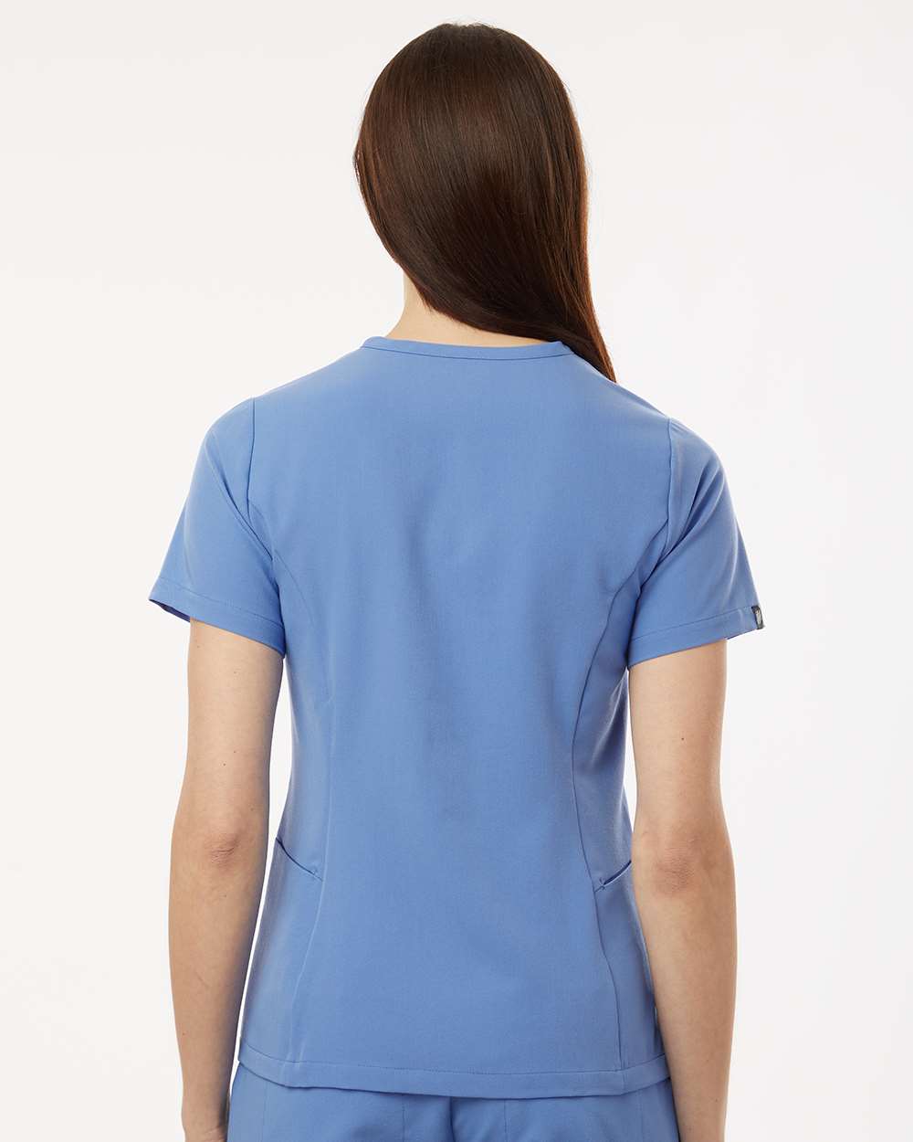 Jaanuu-W10003-Women's Calix Fit & Flare Scrub V-Neck Top - Image 25