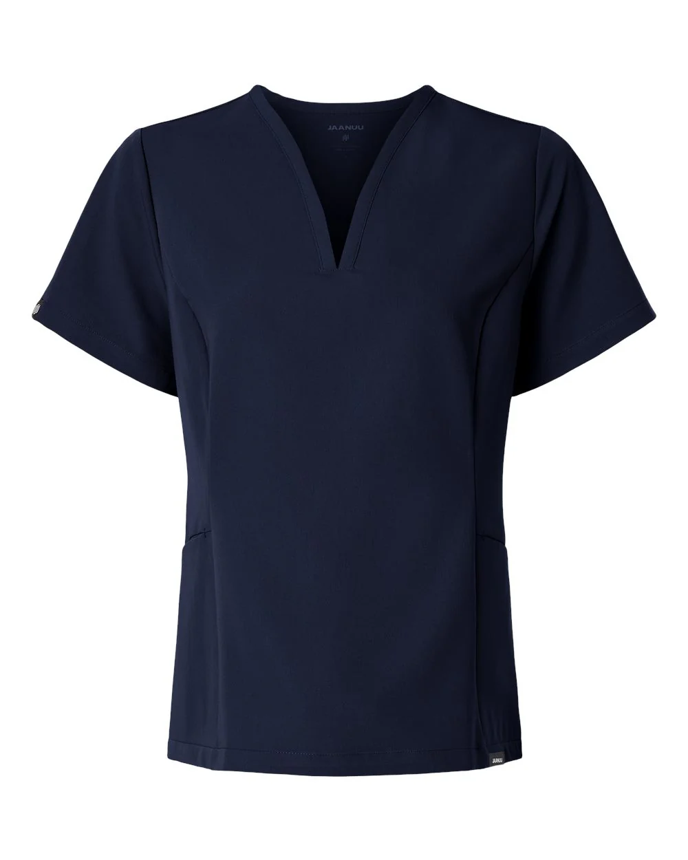 Jaanuu-W10003-Women's Calix Fit & Flare Scrub V-Neck Top - Image 26