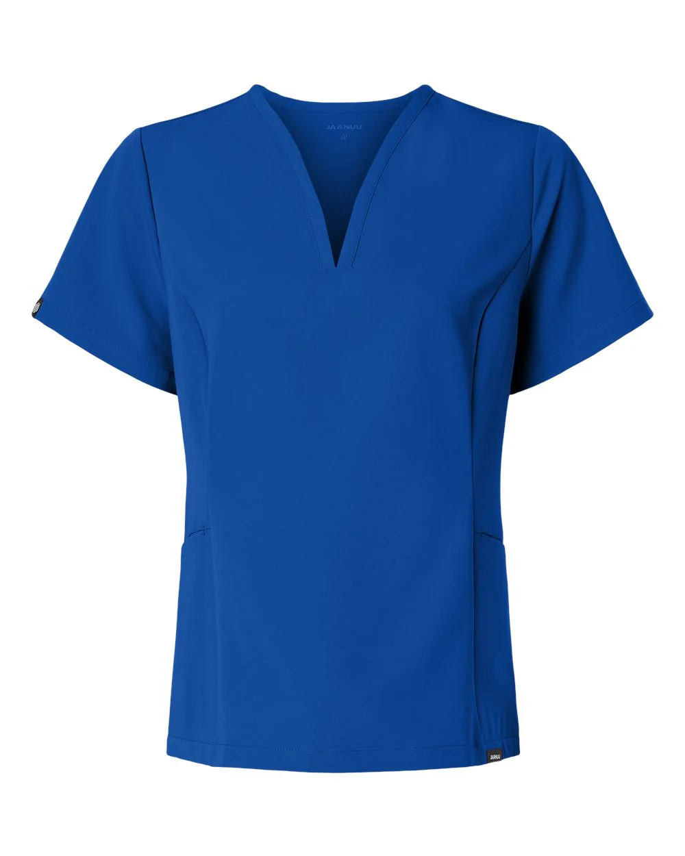 Jaanuu-W10003-Women's Calix Fit & Flare Scrub V-Neck Top - Image 32