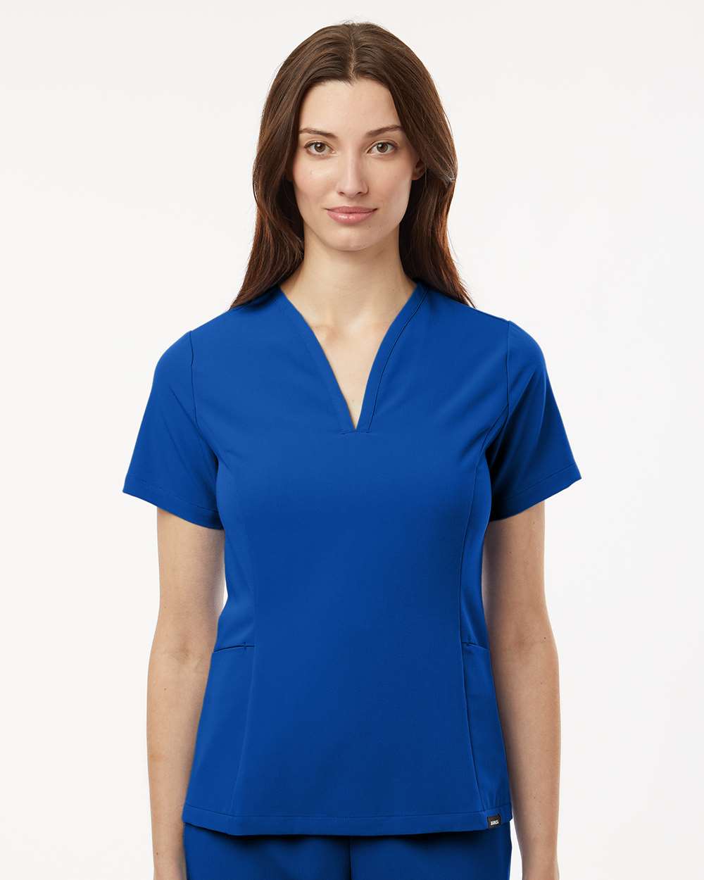 Jaanuu-W10003-Women's Calix Fit & Flare Scrub V-Neck Top - Image 35