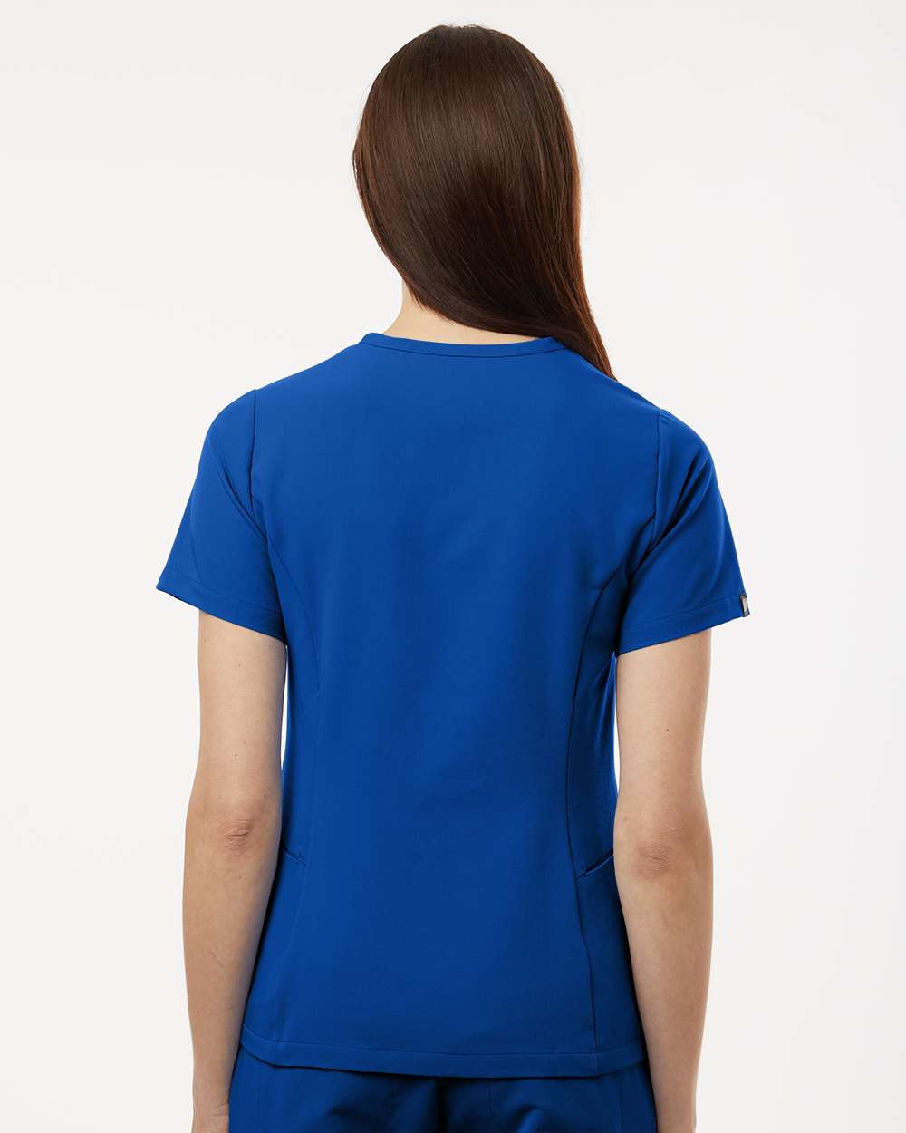Jaanuu-W10003-Women's Calix Fit & Flare Scrub V-Neck Top - Image 37