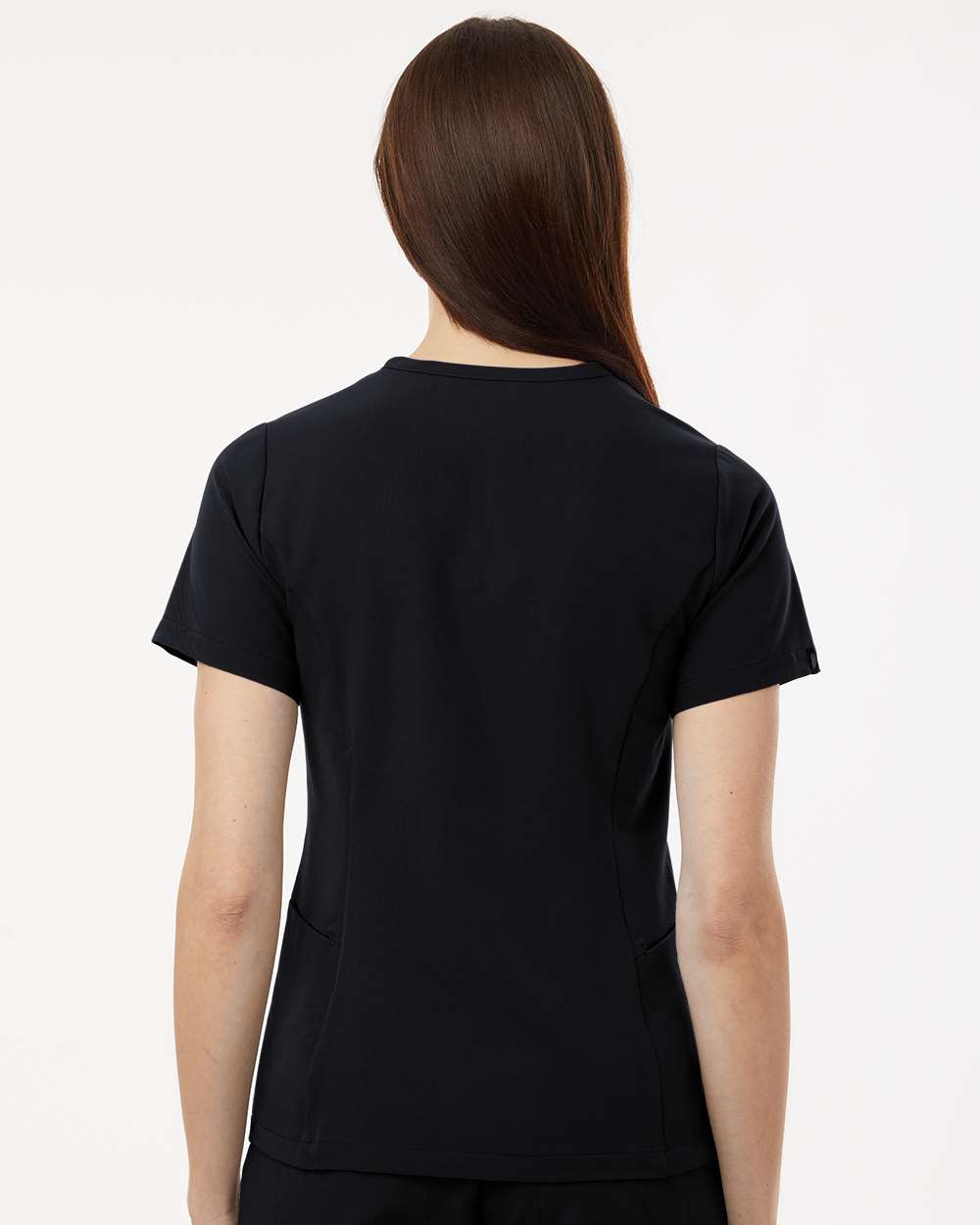 Jaanuu-W10003-Women's Calix Fit & Flare Scrub V-Neck Top - Image 6