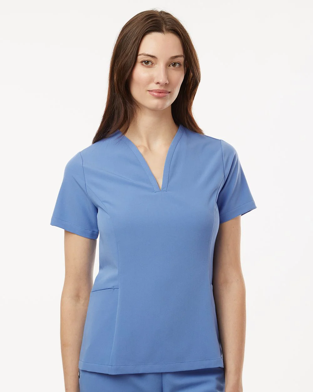 Jaanuu-W10003-Women's Calix Fit & Flare Scrub V-Neck Top - Image 7
