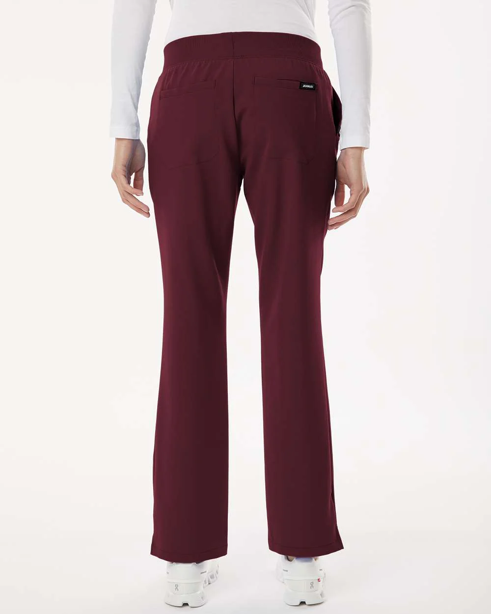 Jaanuu-W20001P-Women's Xenos Essential Knit-Waist Scrub Pants - Petite Sizes - Image 13