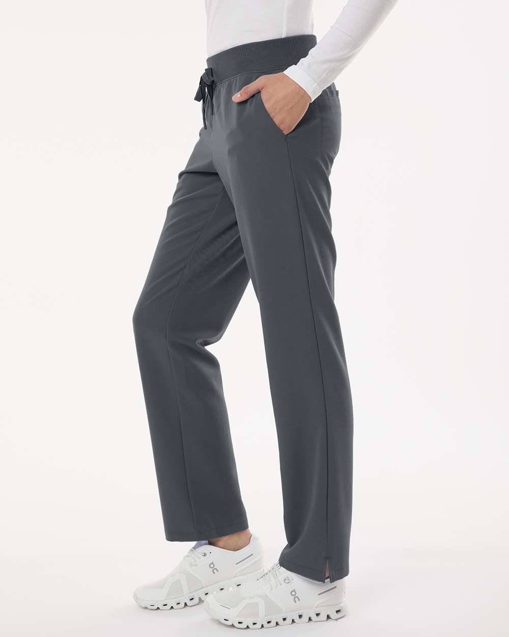 Jaanuu-W20001P-Women's Xenos Essential Knit-Waist Scrub Pants - Petite Sizes - Image 18