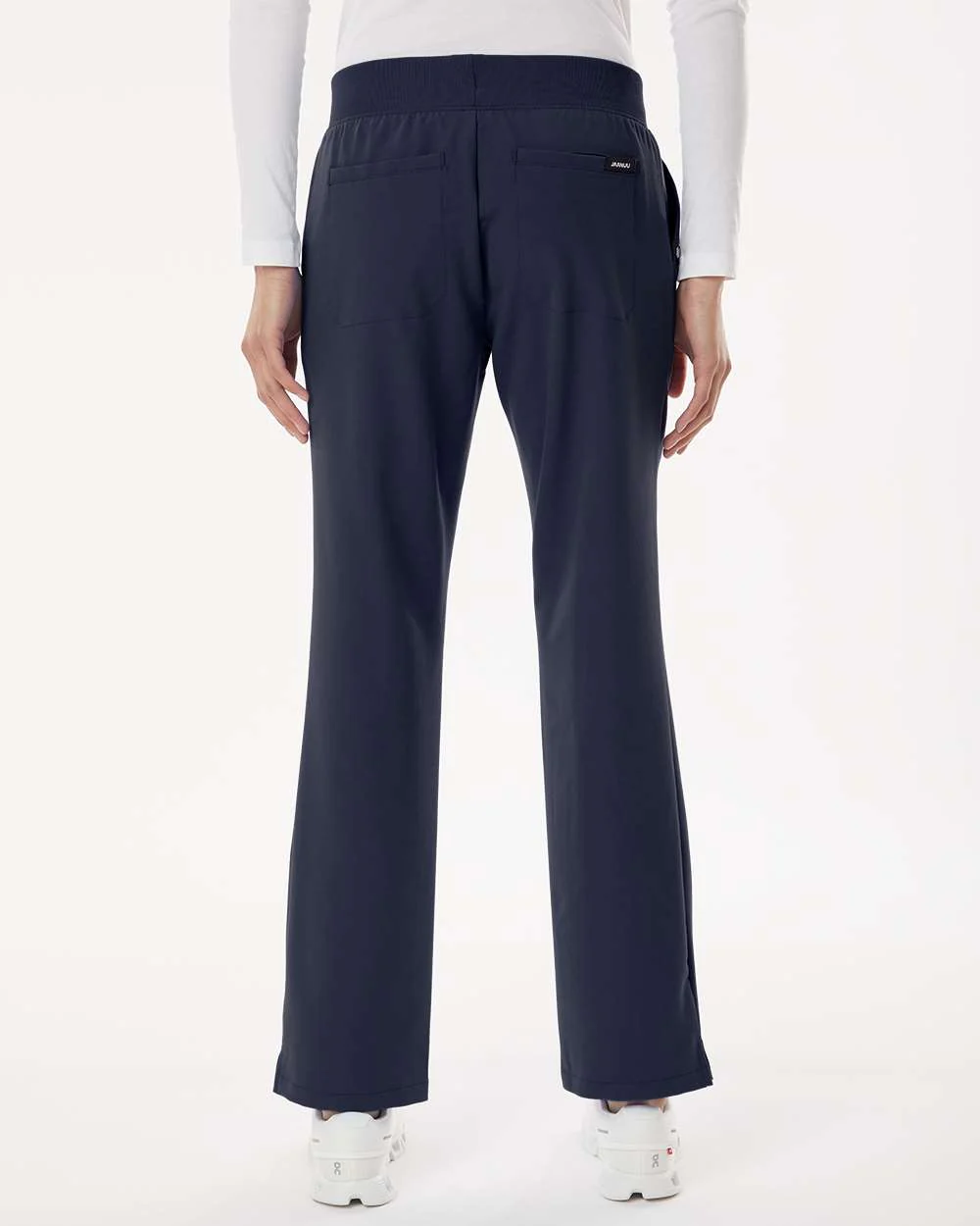 Jaanuu-W20001P-Women's Xenos Essential Knit-Waist Scrub Pants - Petite Sizes - Image 31