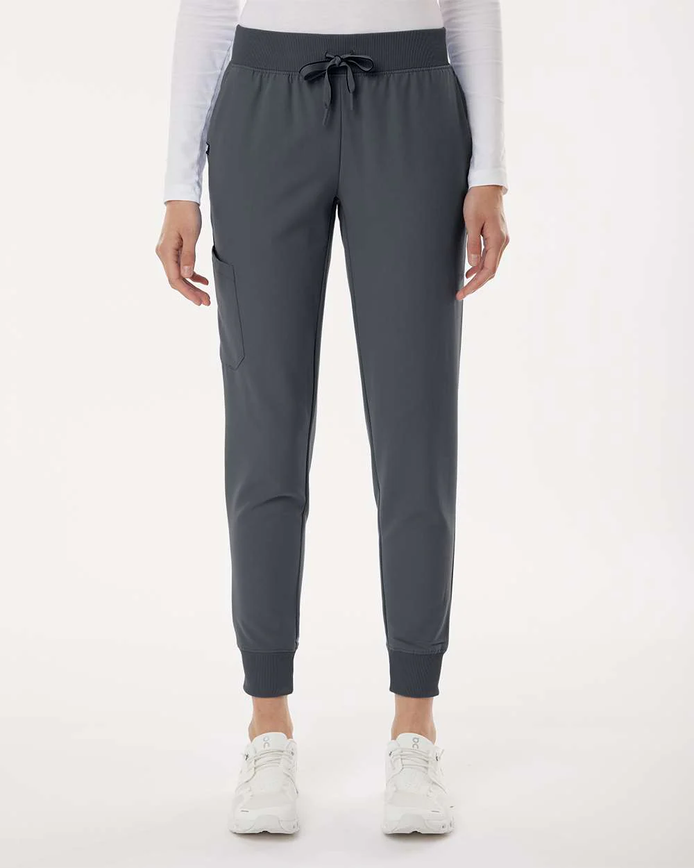 Jaanuu-W20003-Women's Silex Knit-Waist Scrub Joggers - Image 17