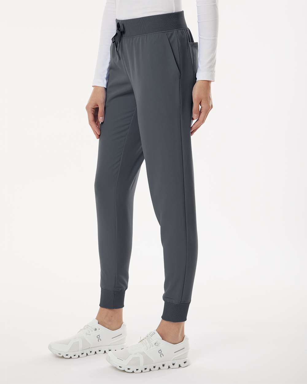 Jaanuu-W20003-Women's Silex Knit-Waist Scrub Joggers - Image 18