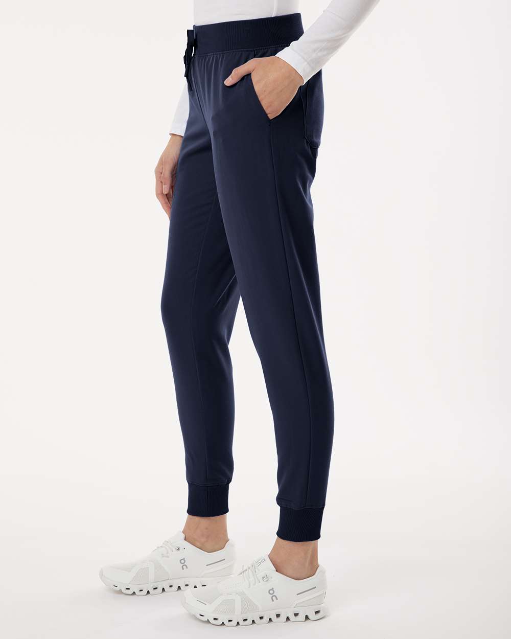 Jaanuu-W20003-Women's Silex Knit-Waist Scrub Joggers - Image 30