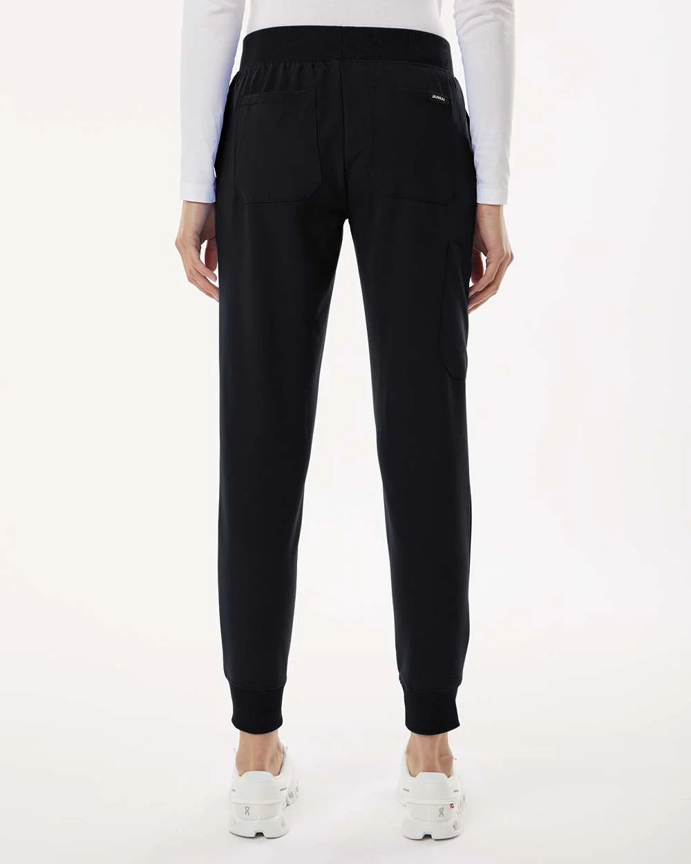 Jaanuu-W20003-Women's Silex Knit-Waist Scrub Joggers - Image 6