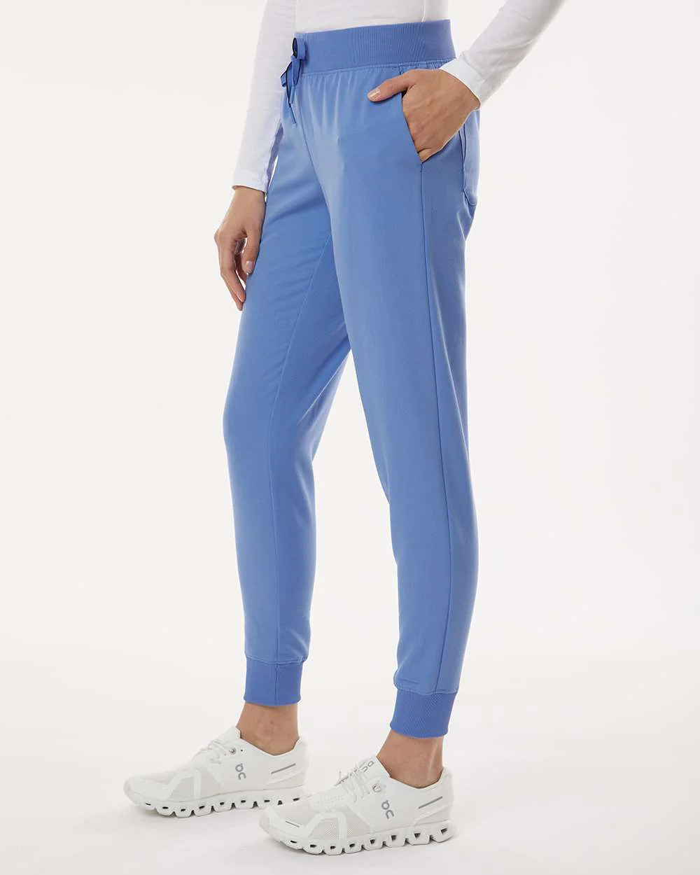 Jaanuu-W20003P-Women's Silex Knit-Waist Scrub Joggers - Petite Sizes - Image 24