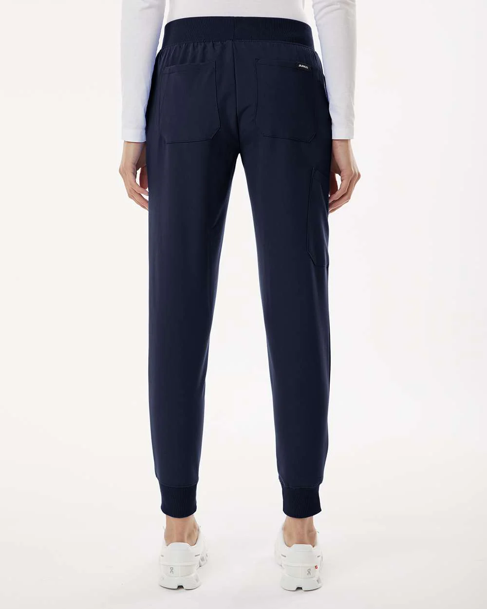 Jaanuu-W20003P-Women's Silex Knit-Waist Scrub Joggers - Petite Sizes - Image 31