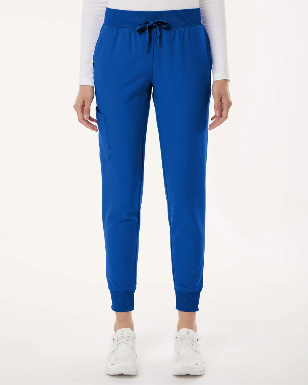 Jaanuu-W20003P-Women's Silex Knit-Waist Scrub Joggers - Petite Sizes - Image 35