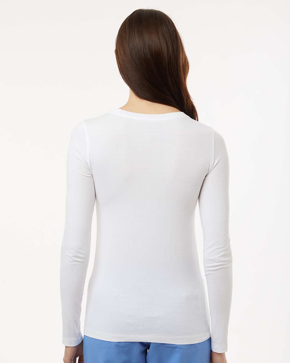 Jaanuu-W30002U-Women's RegenX Cotton Underscrub Long Sleeve T-Shirt - Image 19