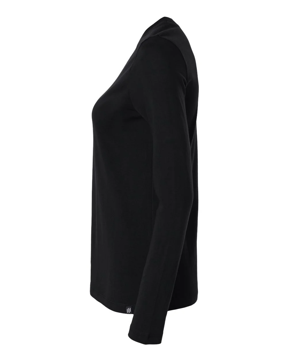 Jaanuu-W30002U-Women's RegenX Cotton Underscrub Long Sleeve T-Shirt - Image 3