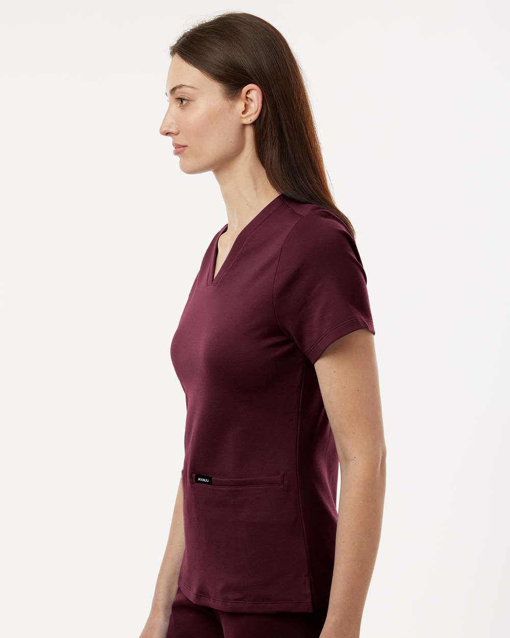 Jaanuu-W30003-Women's Cesi Ultrasoft Scrub V-Neck Top - Image 12