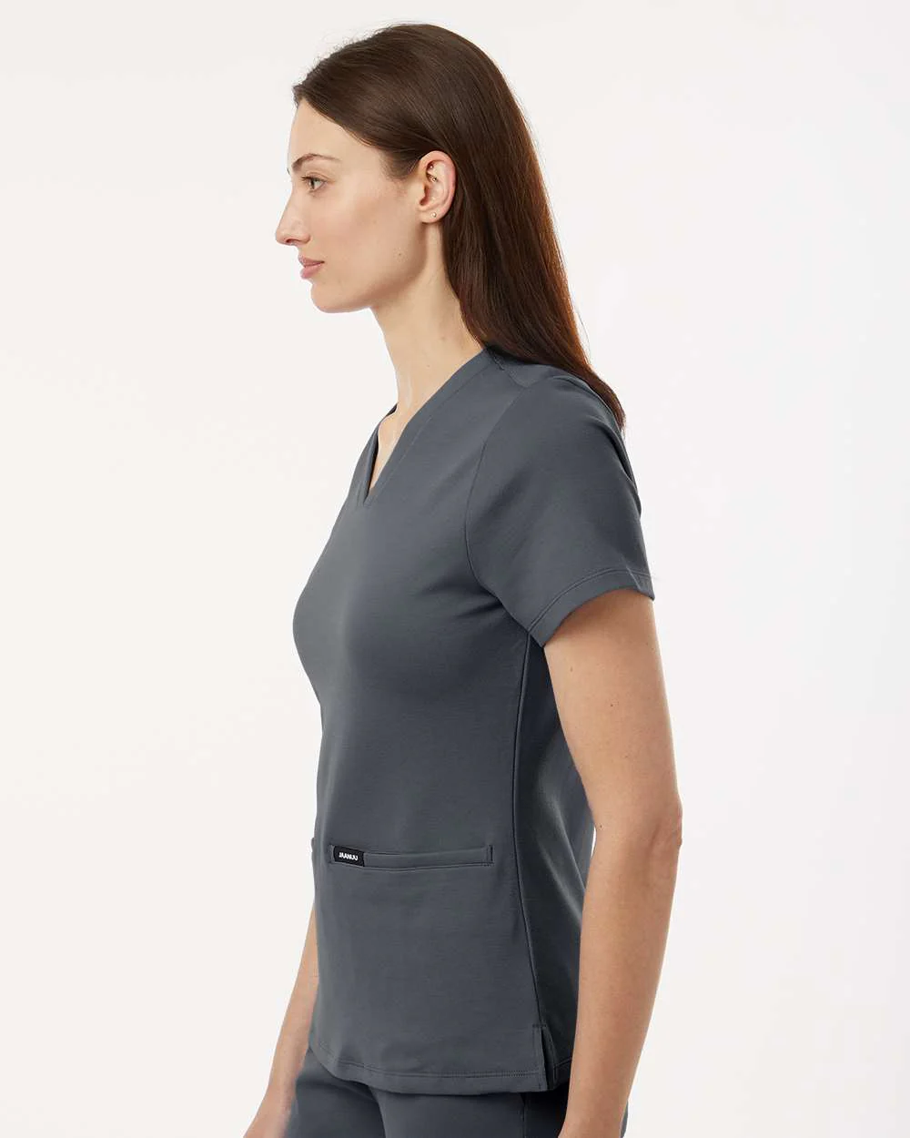 Jaanuu-W30003-Women's Cesi Ultrasoft Scrub V-Neck Top - Image 18