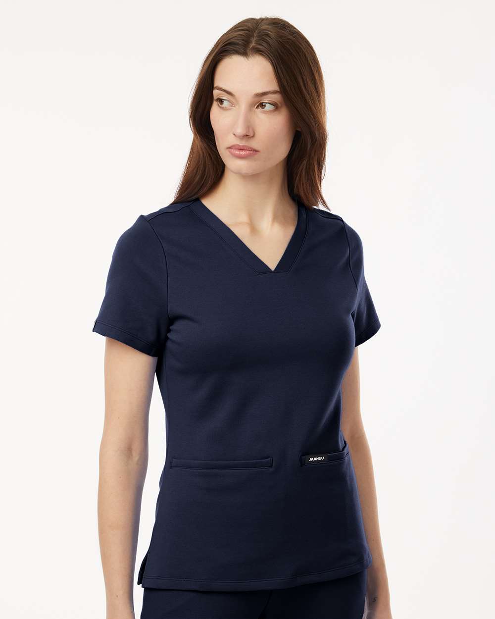 Jaanuu-W30003-Women's Cesi Ultrasoft Scrub V-Neck Top - Image 29