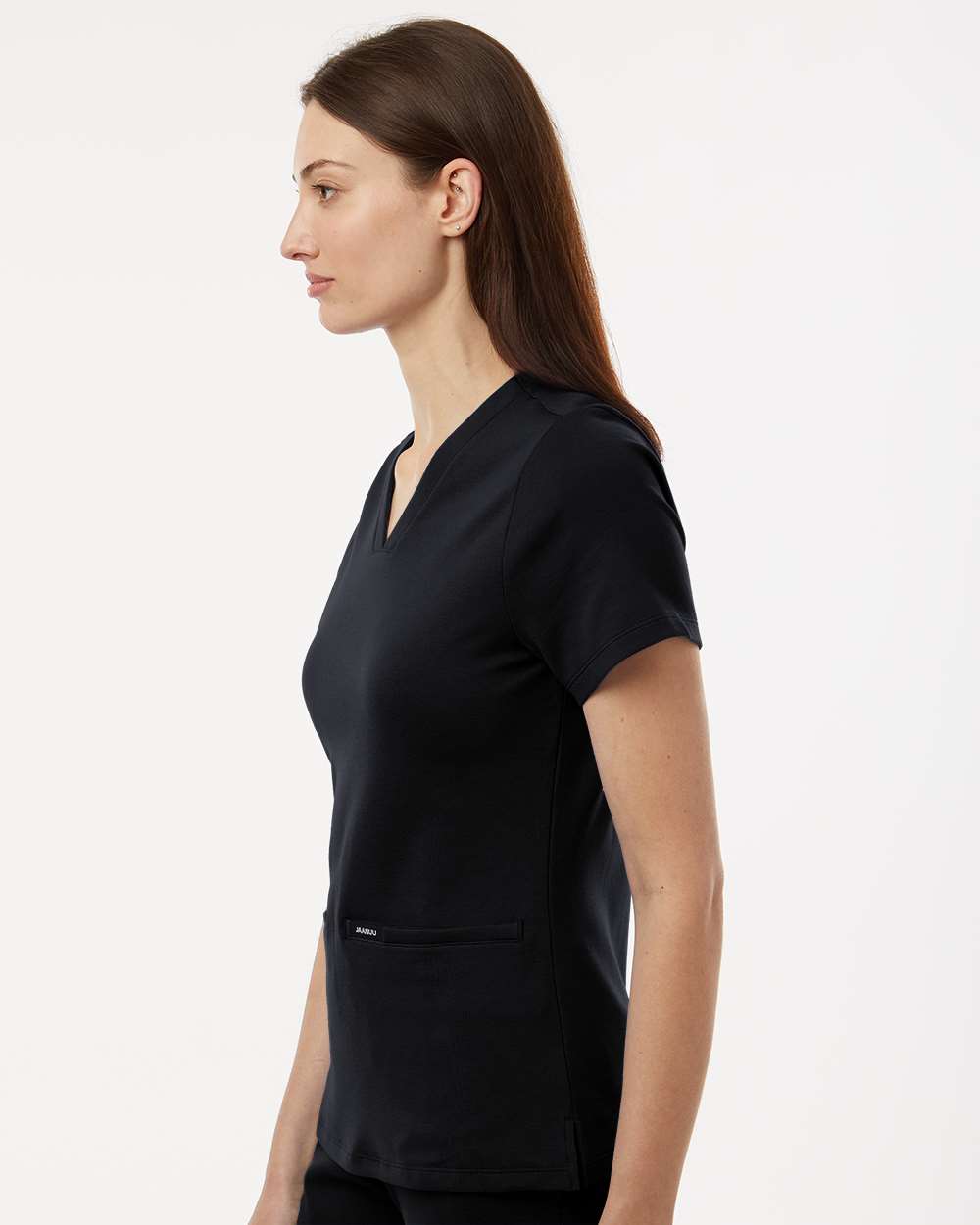 Jaanuu-W30003-Women's Cesi Ultrasoft Scrub V-Neck Top - Image 5