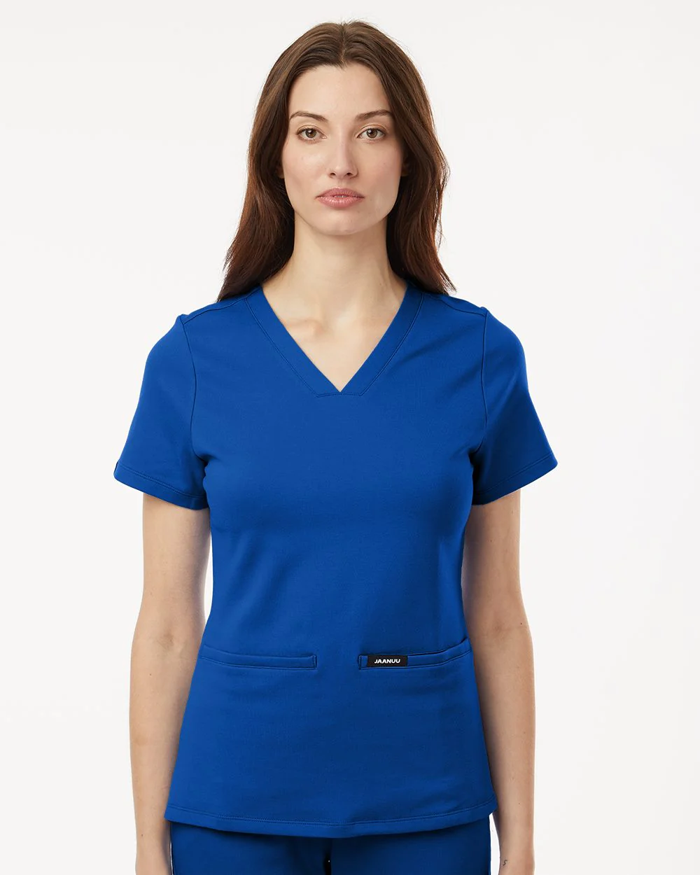 Jaanuu-W30003-Women's Cesi Ultrasoft Scrub V-Neck Top - Image 7