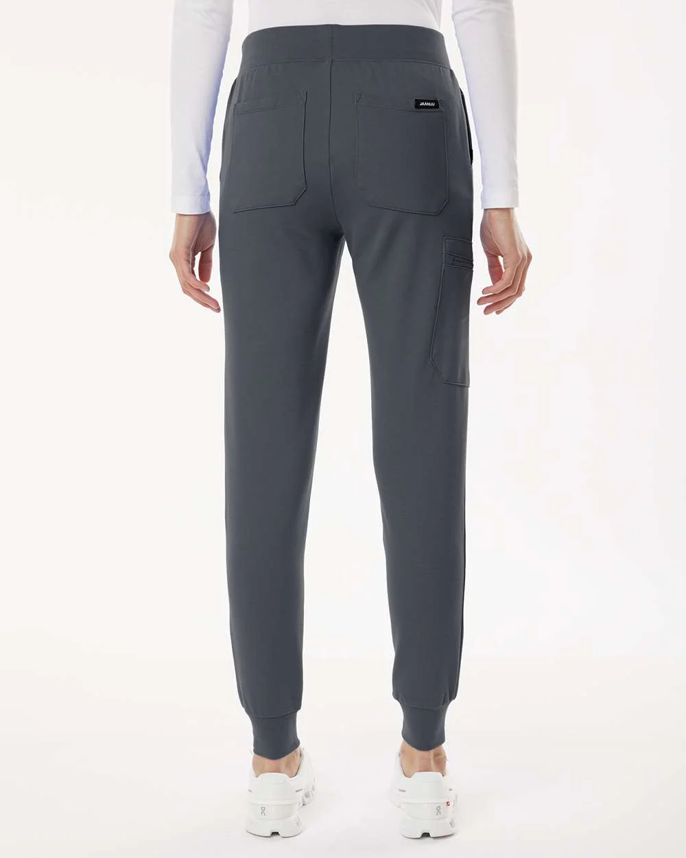 Jaanuu-W40001P-Women's Rubi Ultrasoft Scrub Joggers - Petite Sizes - Image 16
