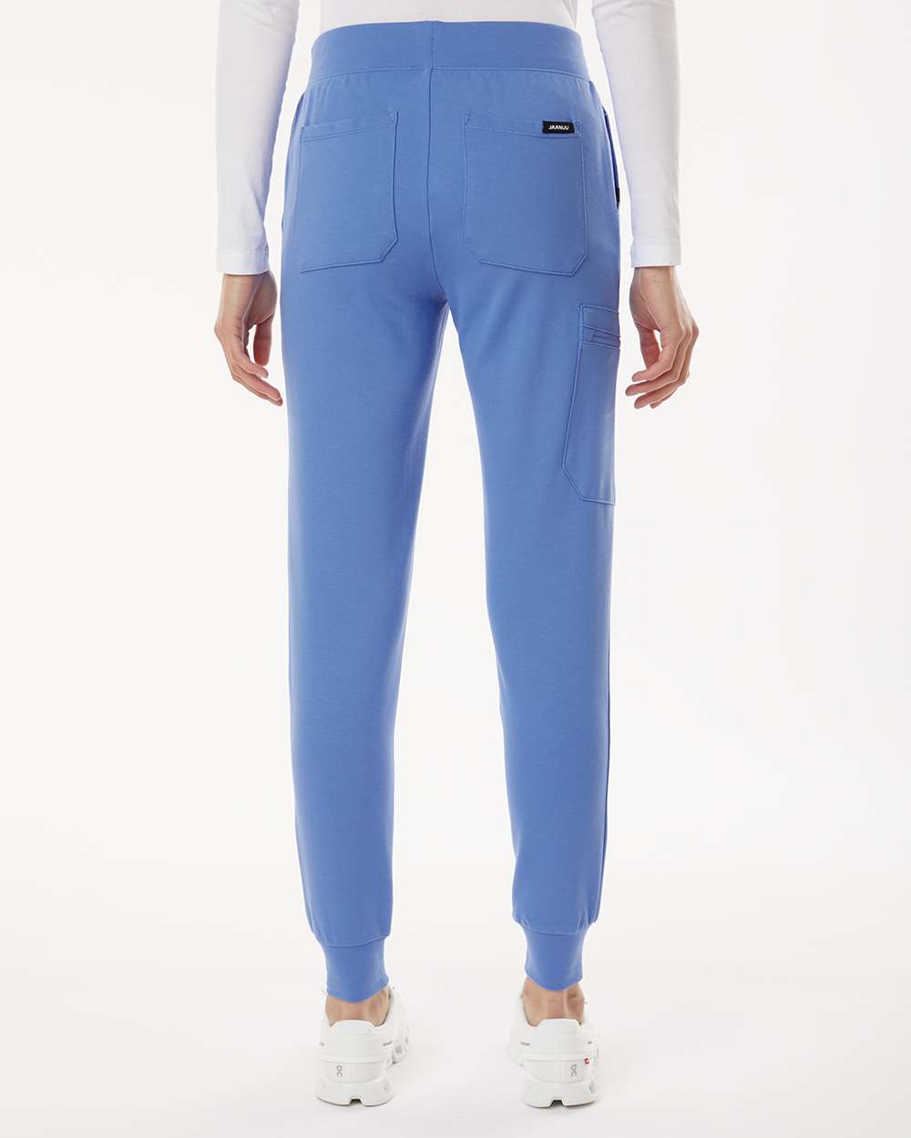 Jaanuu-W40001P-Women's Rubi Ultrasoft Scrub Joggers - Petite Sizes - Image 22