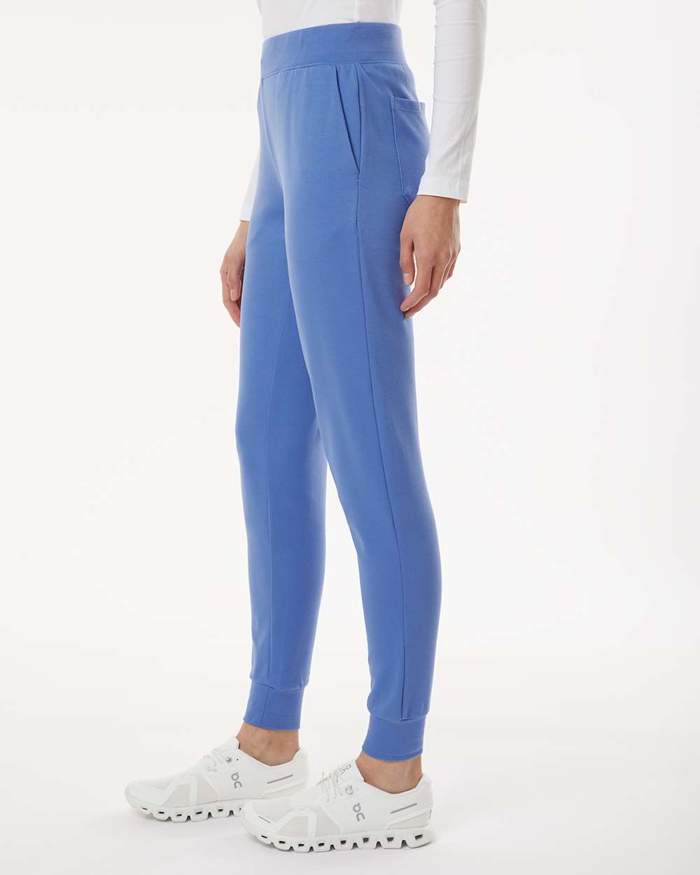 Jaanuu-W40001P-Women's Rubi Ultrasoft Scrub Joggers - Petite Sizes - Image 24