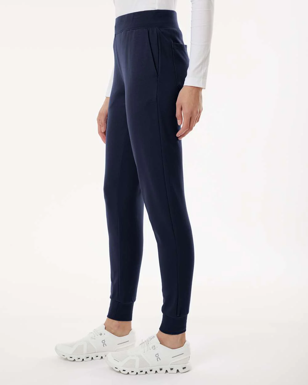 Jaanuu-W40001P-Women's Rubi Ultrasoft Scrub Joggers - Petite Sizes - Image 30