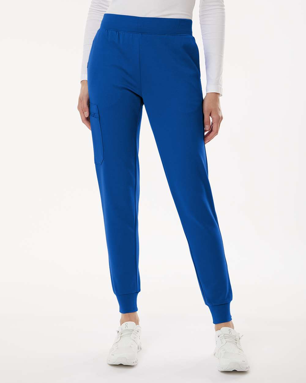 Jaanuu-W40001P-Women's Rubi Ultrasoft Scrub Joggers - Petite Sizes - Image 32