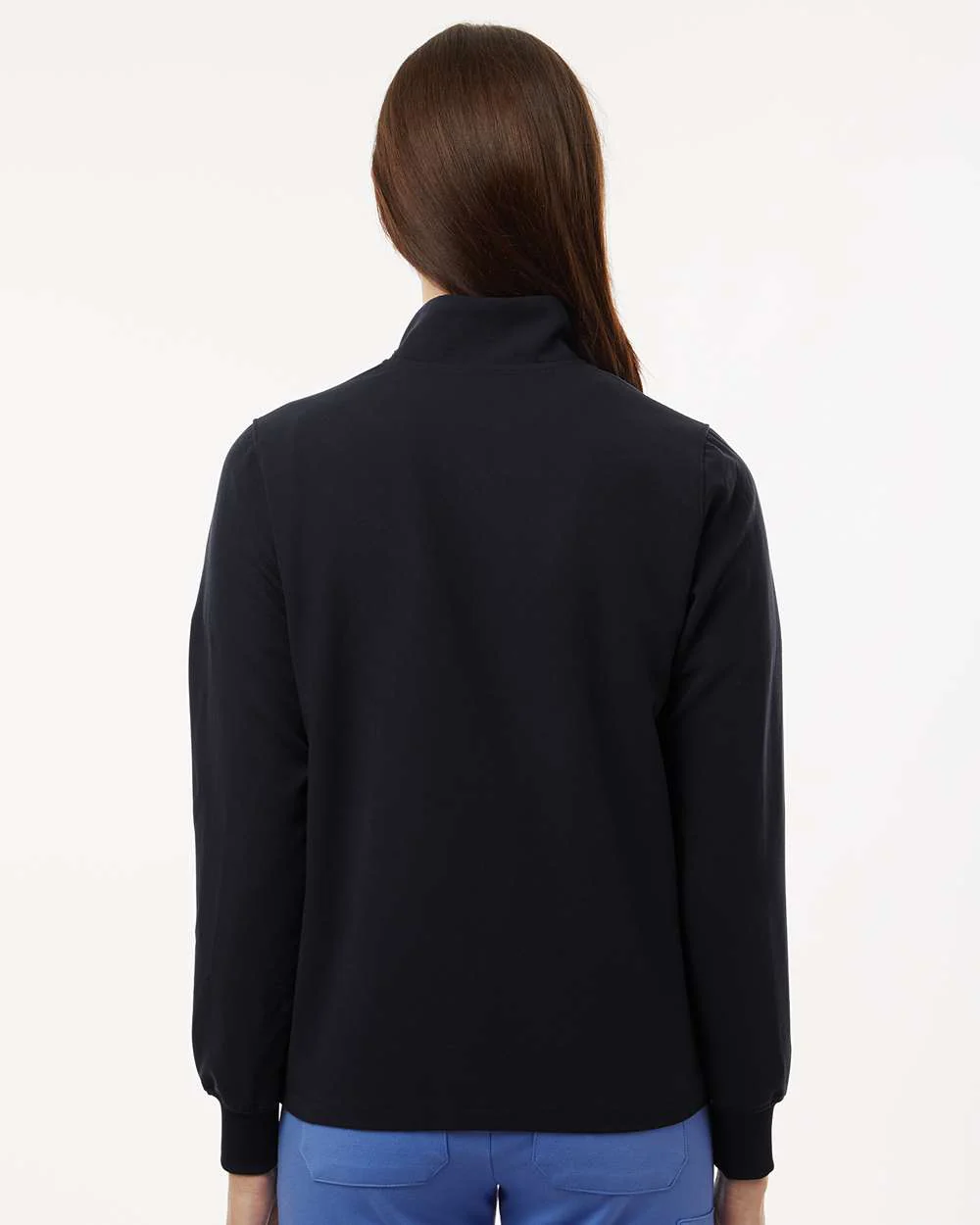 Jaanuu-W60001-Women's Ceri Essential Full-Zip 6-Pocket Scrub Jacket - Image 6