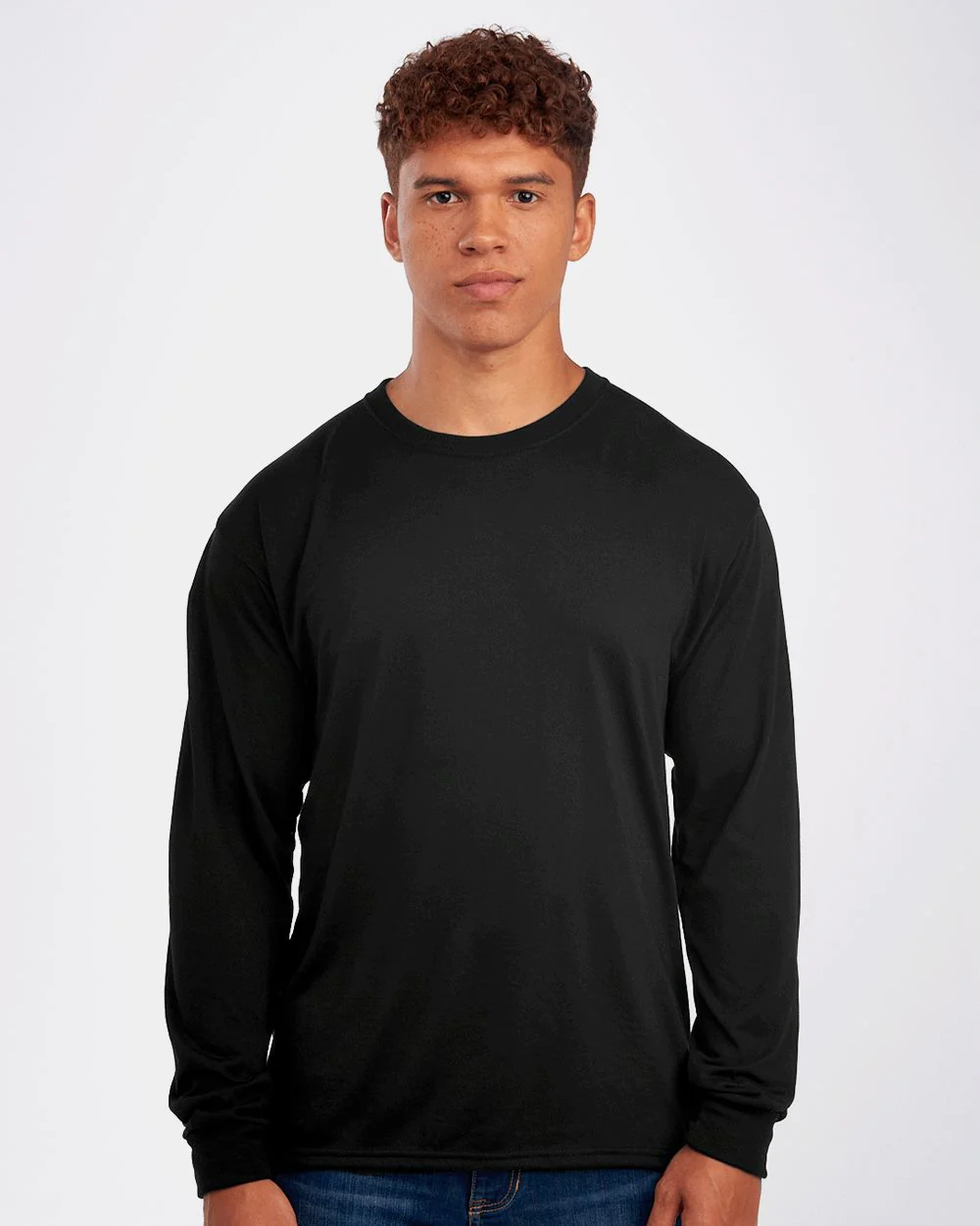 JERZEES-21MLR-Dri-Power® Performance Long Sleeve T-Shirt - Image 4