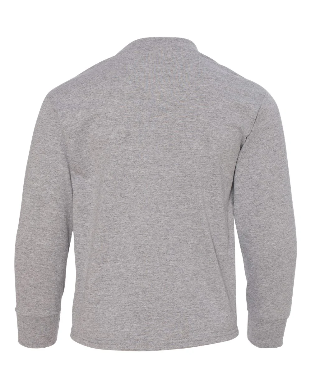 JERZEES-29BLR-Dri-Power® Youth Long Sleeve 50/50 T-Shirt - Image 2