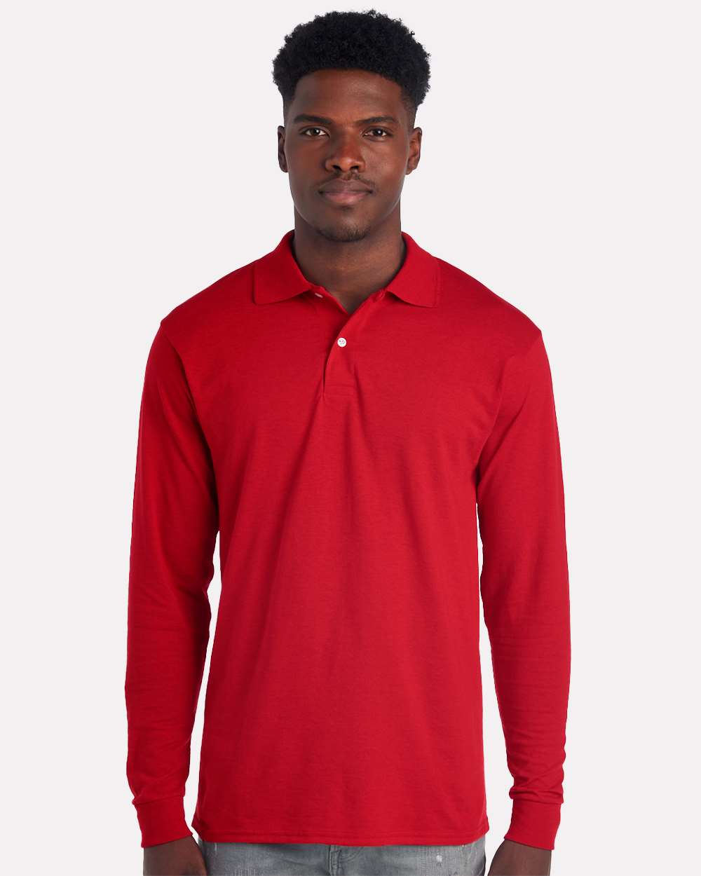 JERZEES-437LR-Dri-Power® Long Sleeve Polo - Image 11