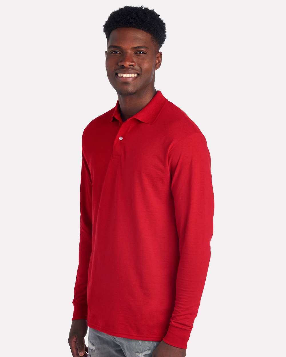 JERZEES-437LR-Dri-Power® Long Sleeve Polo - Image 12
