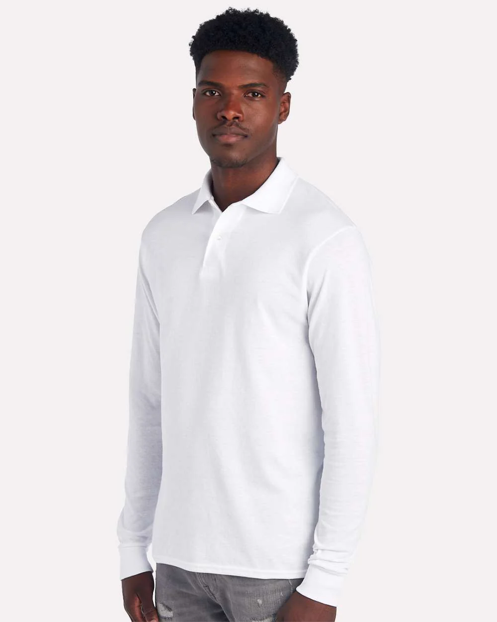 JERZEES-437LR-Dri-Power® Long Sleeve Polo - Image 15