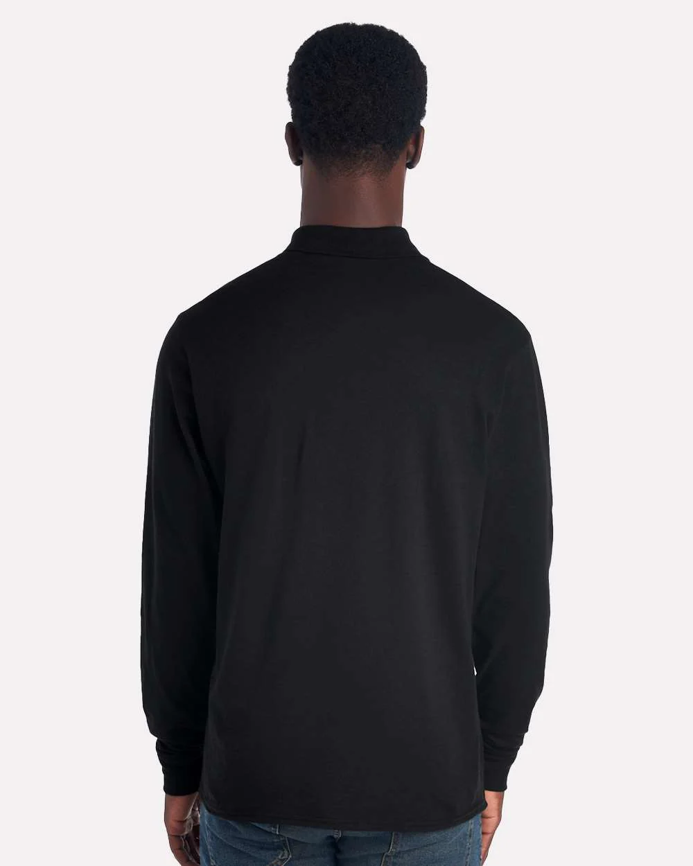 JERZEES-437LR-Dri-Power® Long Sleeve Polo - Image 3
