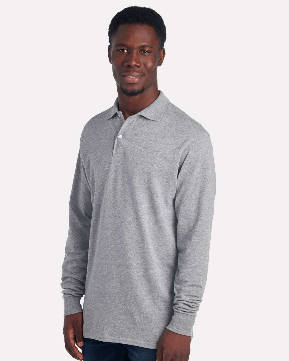 JERZEES-437LR-Dri-Power® Long Sleeve Polo - Image 9