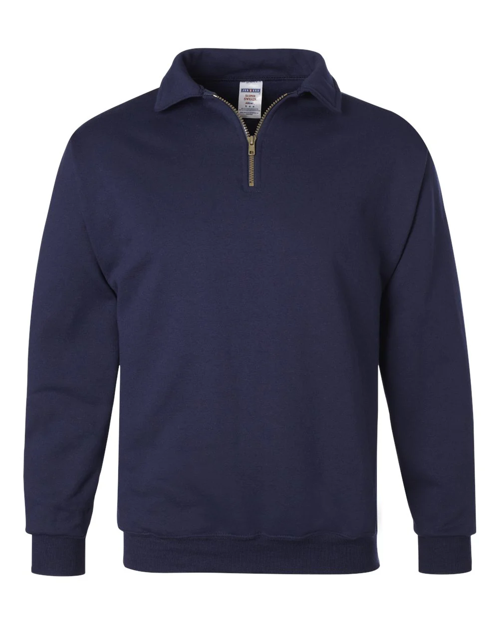 JERZEES-4528MR-Super Sweats NuBlend® Quarter-Zip Cadet Collar Sweatshirt - Image 11