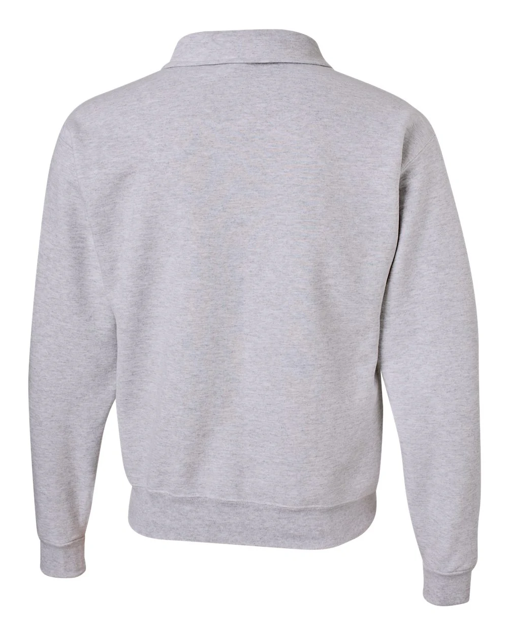 JERZEES-4528MR-Super Sweats NuBlend® Quarter-Zip Cadet Collar Sweatshirt - Image 2