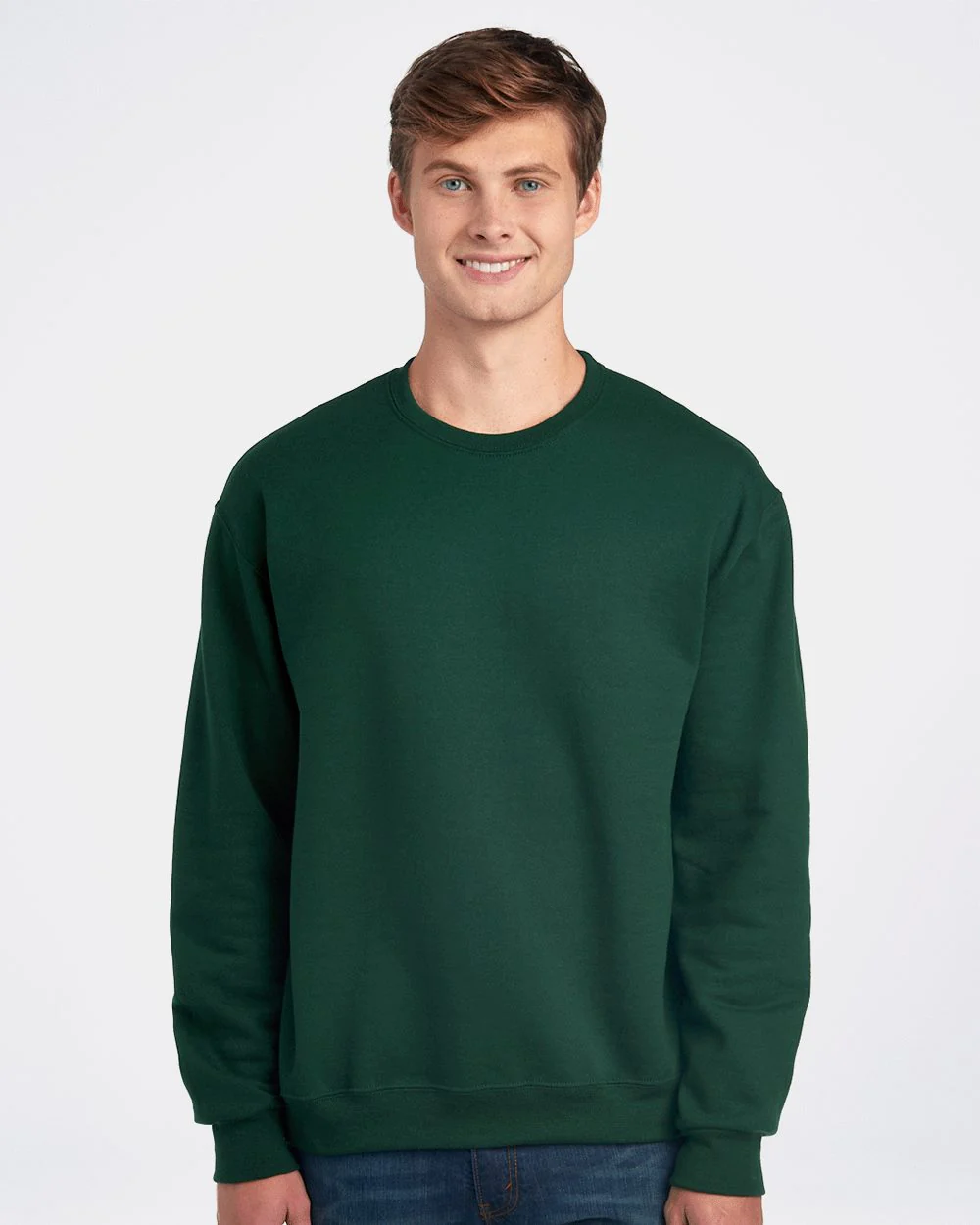 JERZEES-4662MR-Super Sweats NuBlend® Crewneck Sweatshirt - Image 4